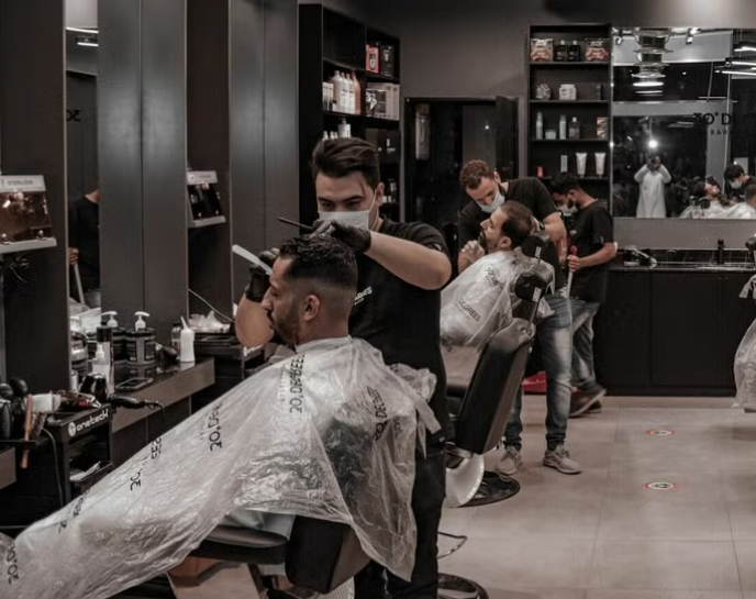 Barber shaving service